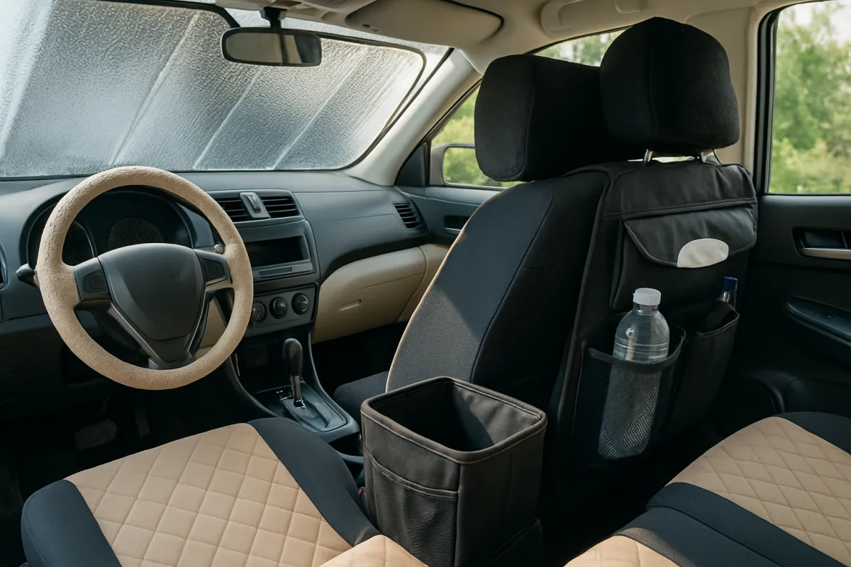 Accessori auto interni: comfort e funzionalità