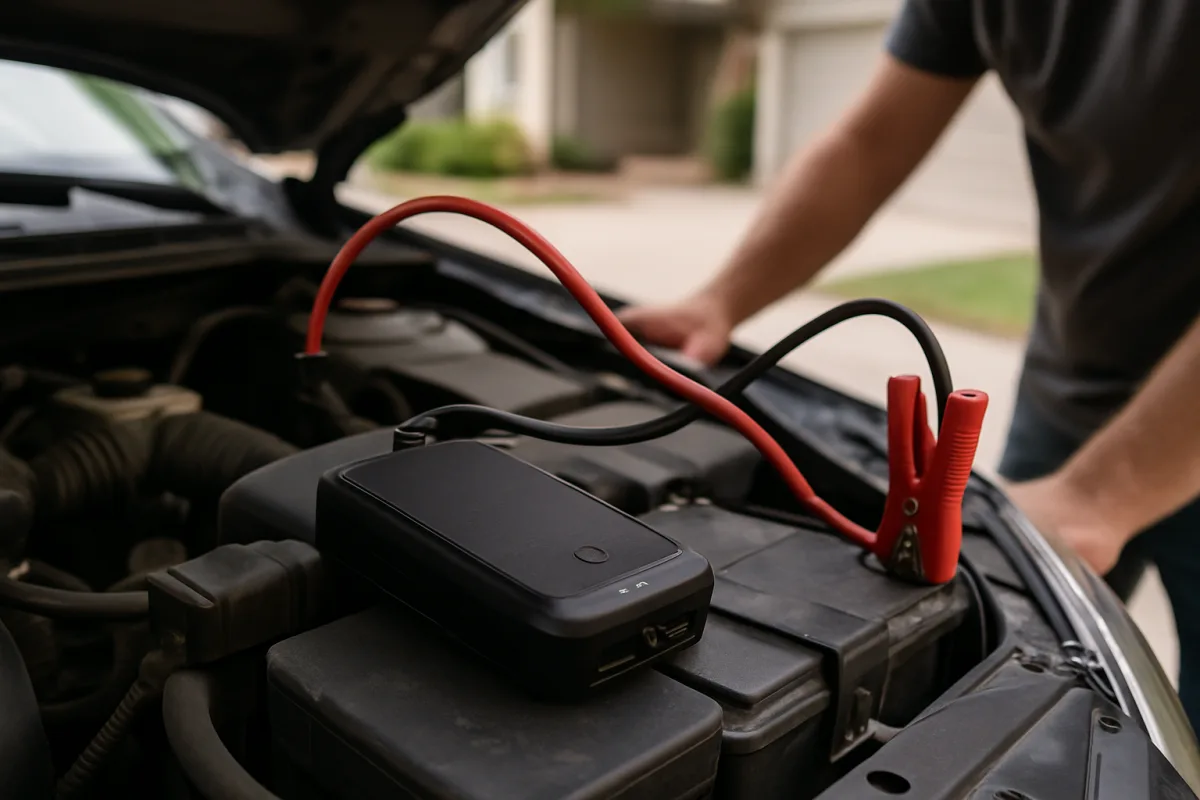 Avviatore batteria auto portatile: come funziona
