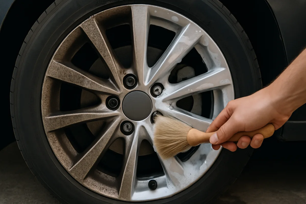 Come pulire i cerchi dell'auto senza rovinare la finitura
