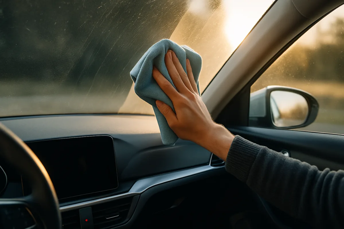 Come pulire i vetri dell'auto senza lasciare aloni
