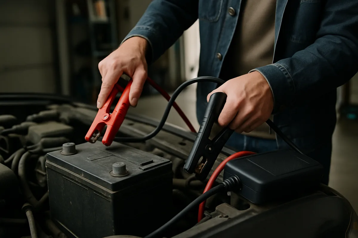 Come usare un avviatore di batteria in sicurezza