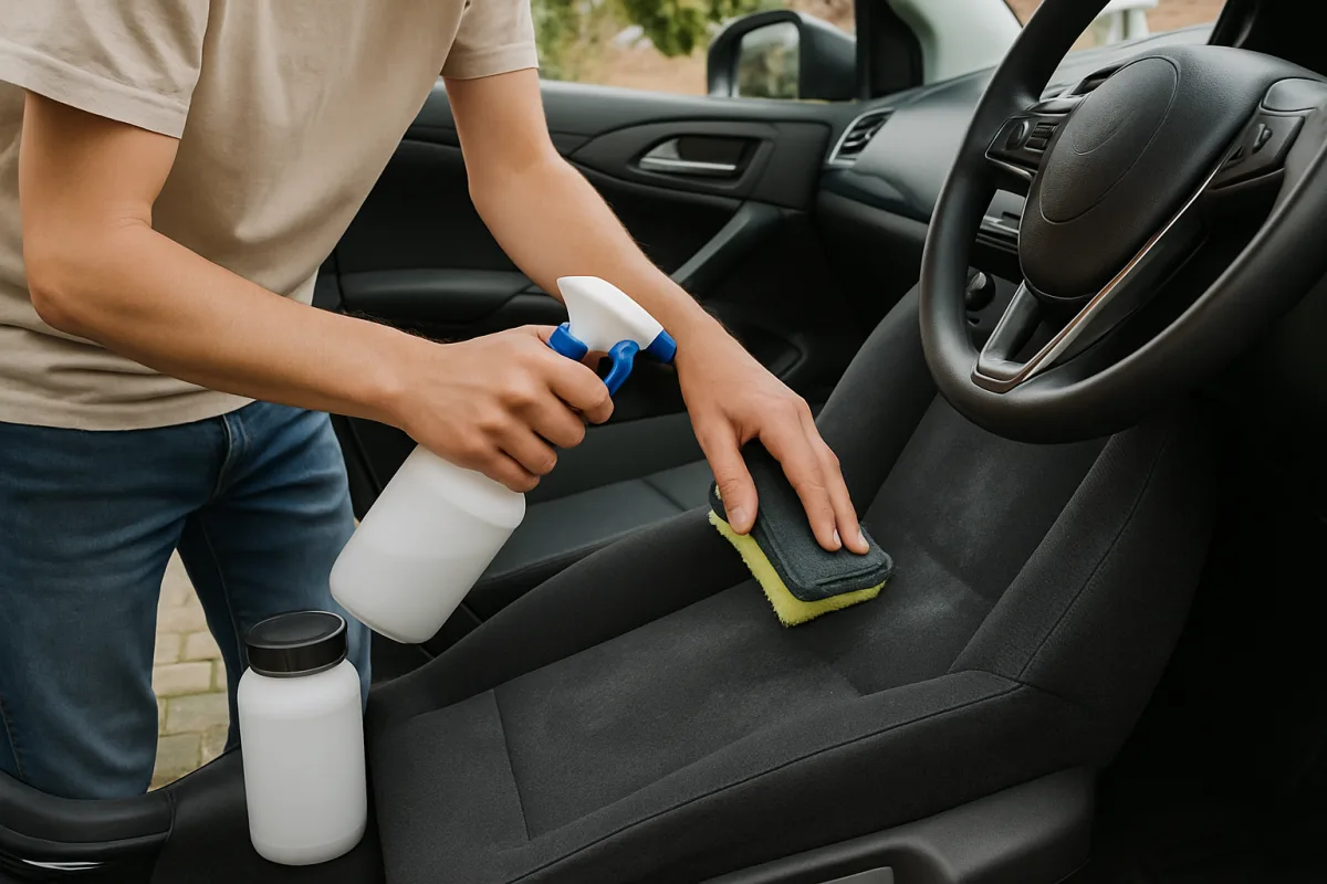 Pulizia auto a secco: come funziona