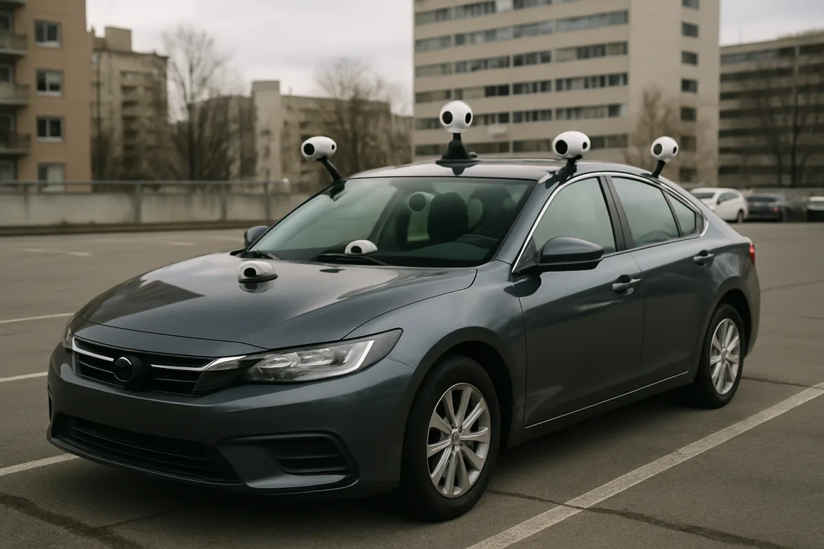 Telecamera per auto contro atti vandalici 360 gradi: vantaggi